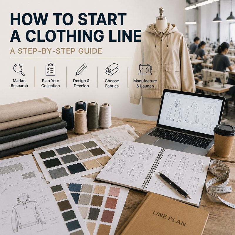 How to Start a Clothing Line: A Step-by-Step Guide