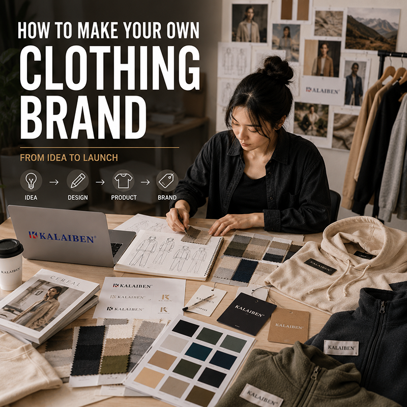 How to Make Your Own Clothing Brand from Scratch