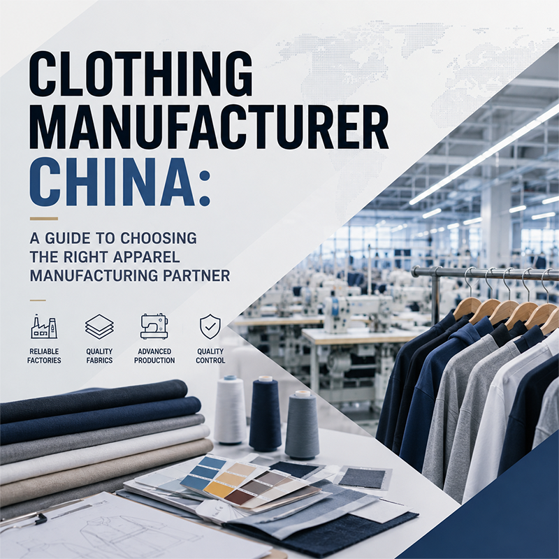 Clothing Manufacturer China: A Guide to Choosing the Right Apparel Manufacturing Partner