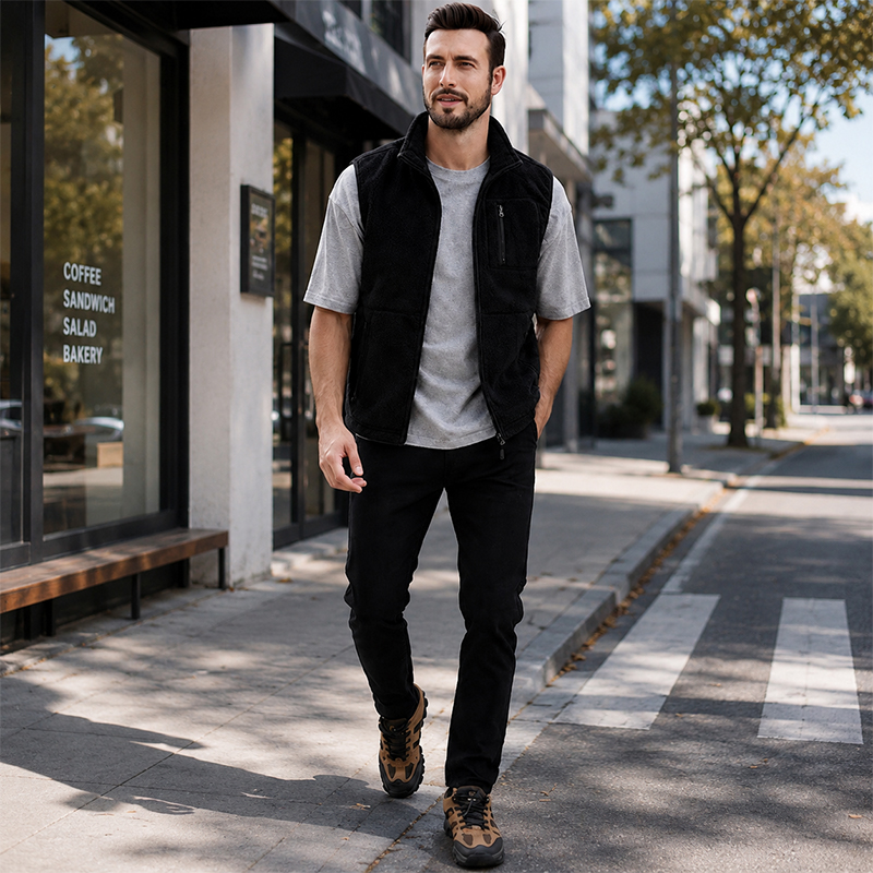 Men Polar Fleece Gilet: The Ultimate Guide to Warm and Lightweight Outdoor Layering