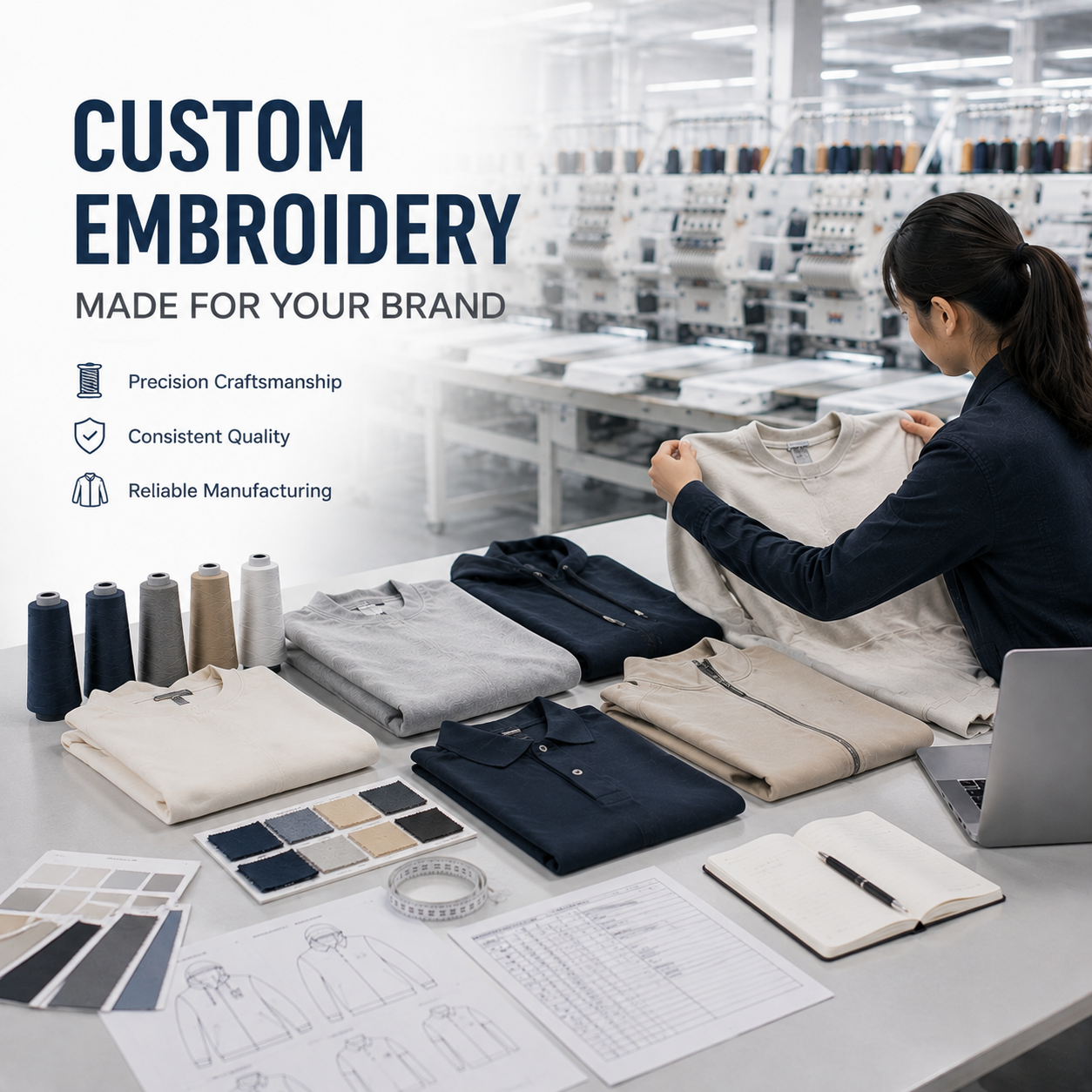 Custom Embroidery Services: A Practical Guide for Clothing Brands