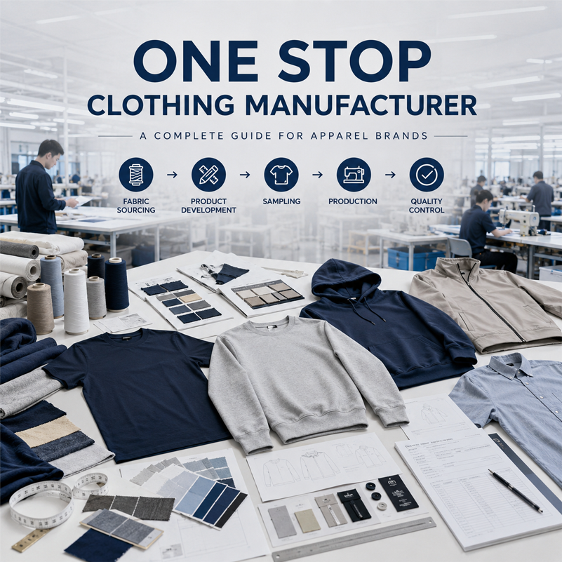 One Stop Clothing Manufacturer: A Complete Guide for Apparel Brands