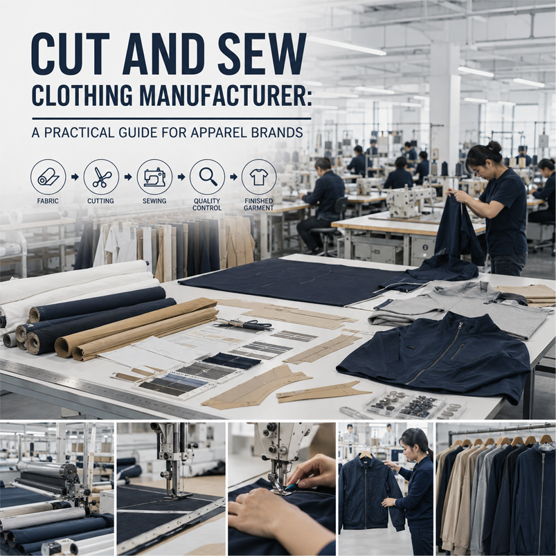 Cut and Sew Clothing Manufacturer: A Practical Guide for Apparel Brands