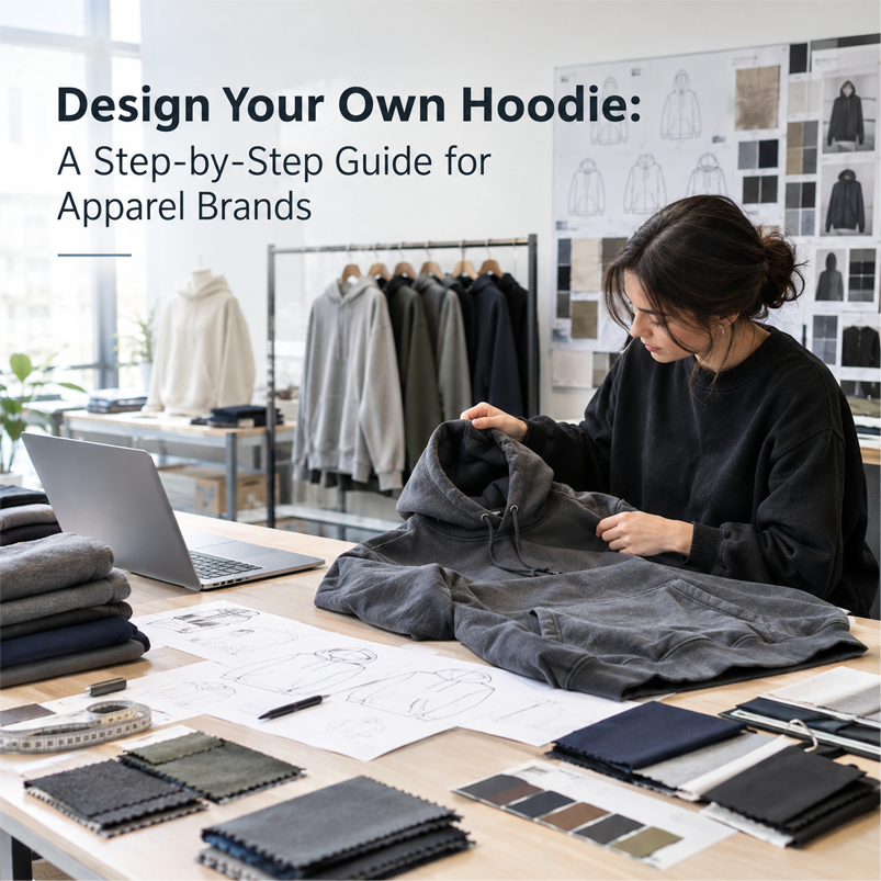 Design Your Own Hoodie: A Step-by-Step Guide for Apparel Brands