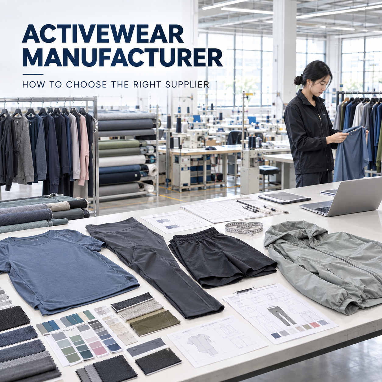 Activewear Manufacturer: How to Choose the Right Supplier for Your Brand