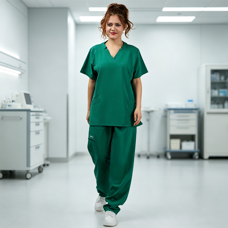 Ladies Medical Suit Wholesale Guide: Stretch Polyester-Spandex Scrub Sets for Bulk & Private Label Buyers