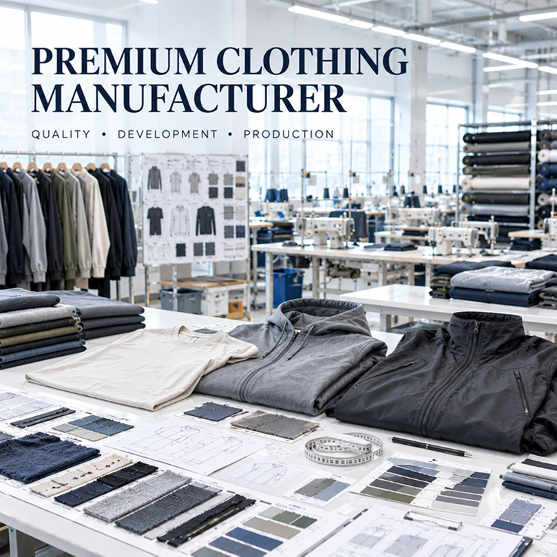Premium Clothing Manufacturer: How to Choose the Right Supplier for Your Brand