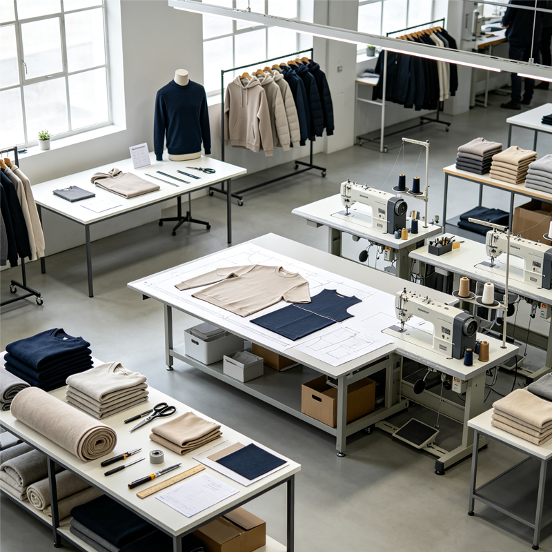 Small-Batch Garment Manufacturing Process
