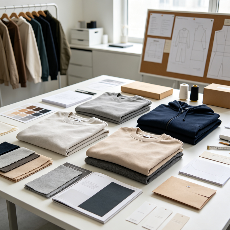 Startup Apparel Brand — First Collection Preparation