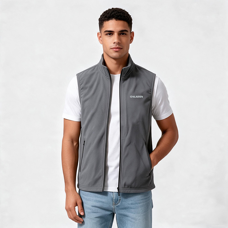 Men dralon fleece gilet