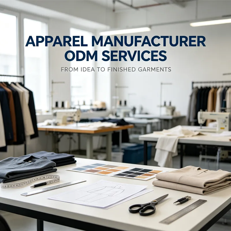 Apparel Manufacturer ODM Services: From Product Ideas to Finished Garments