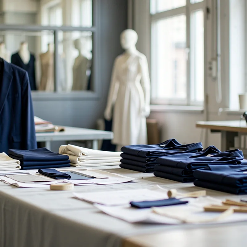 Clothing sample approval before bulk apparel production
