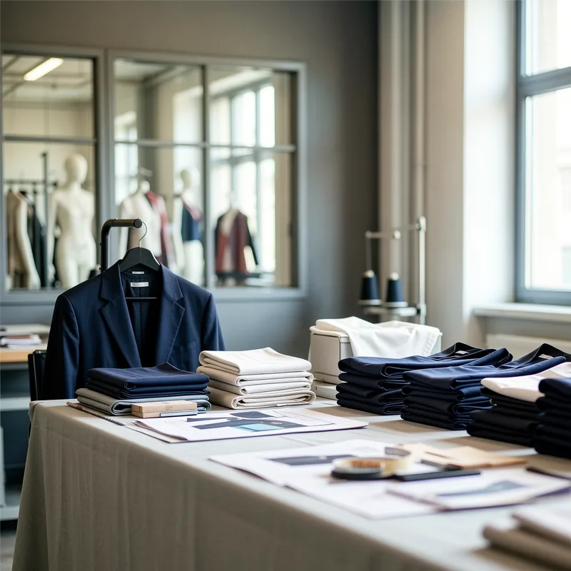 Bulk apparel order management from development to production