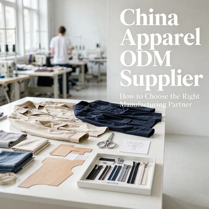 China apparel ODM supplier for product development and manufacturing