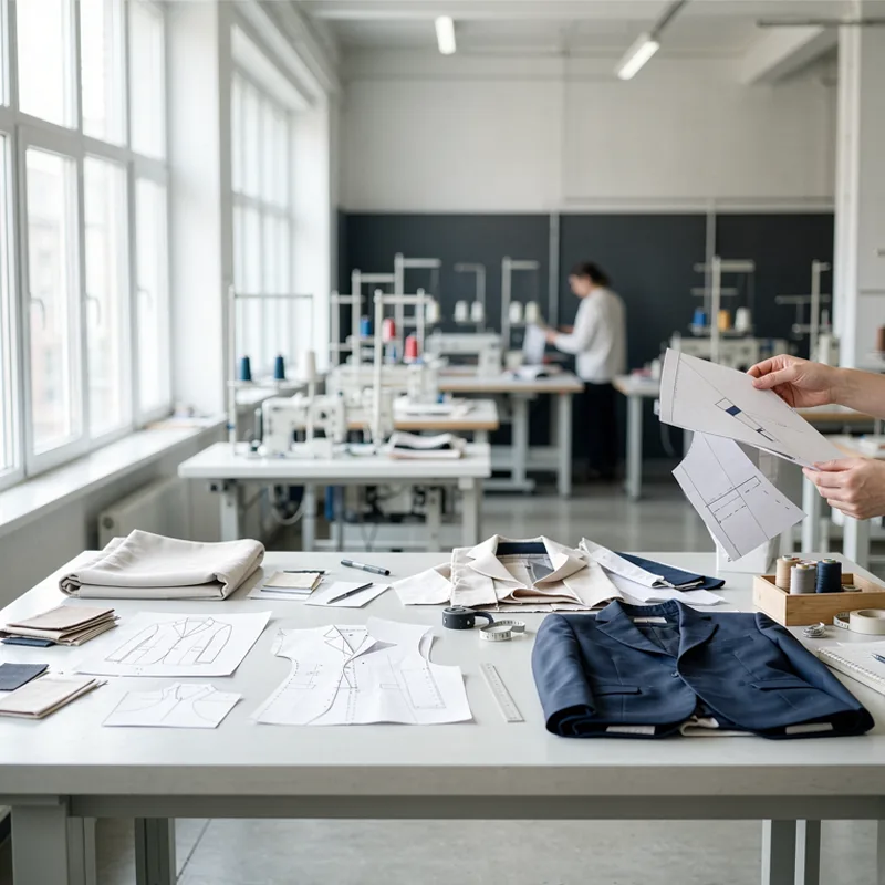 Apparel ODM product development from concept to finished garment
