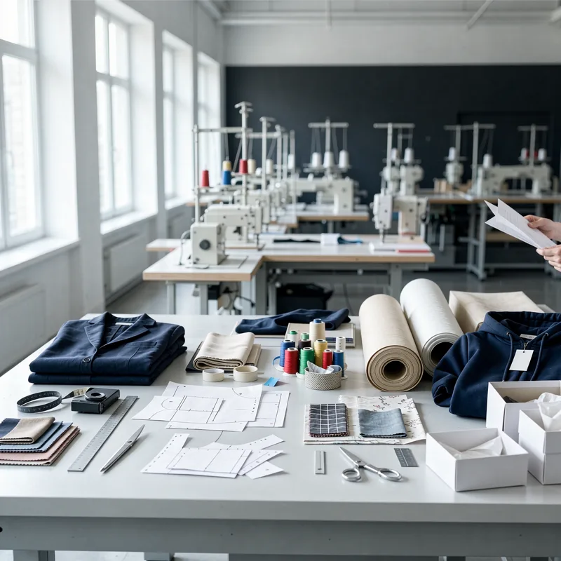 Apparel factory capability and private label manufacturing support