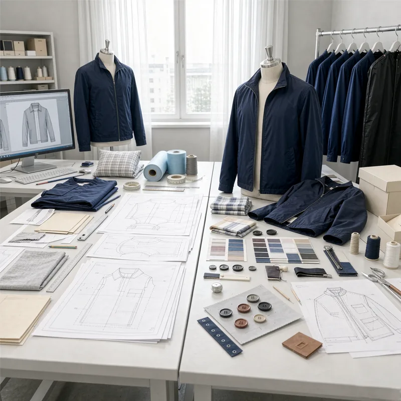 OEM and ODM clothing manufacturing product development comparison