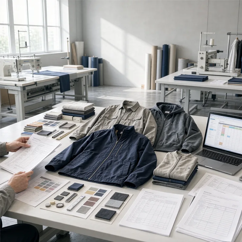 China clothing OEM supplier quotation comparison and garment cost evaluation