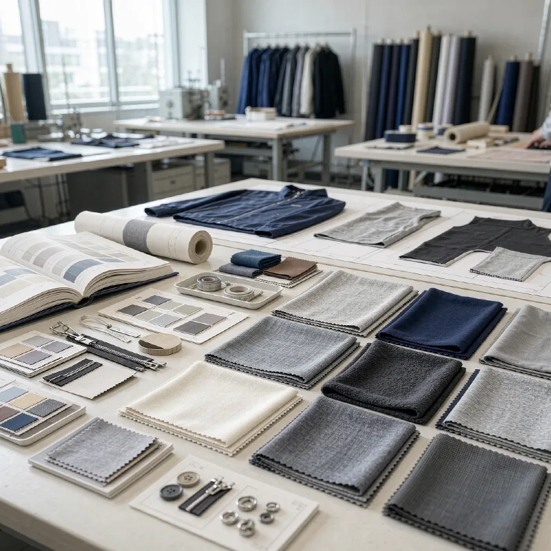 fabric sourcing and material selection for China garment ODM
