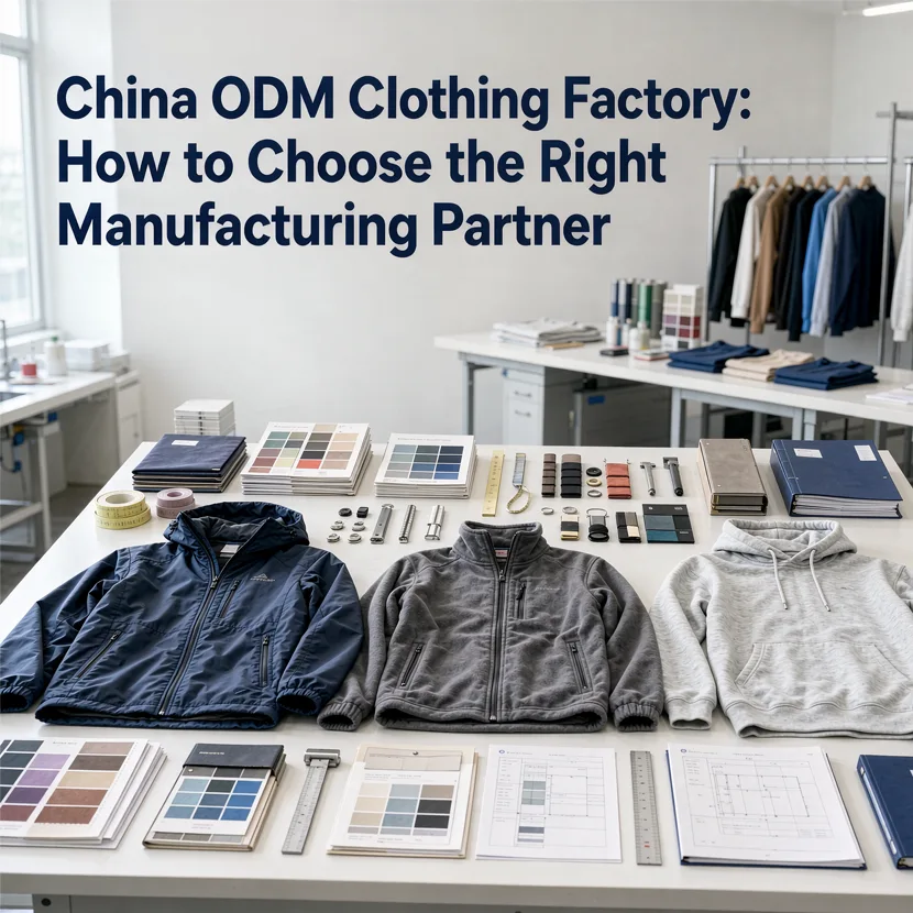 China ODM clothing factory product development and manufacturing