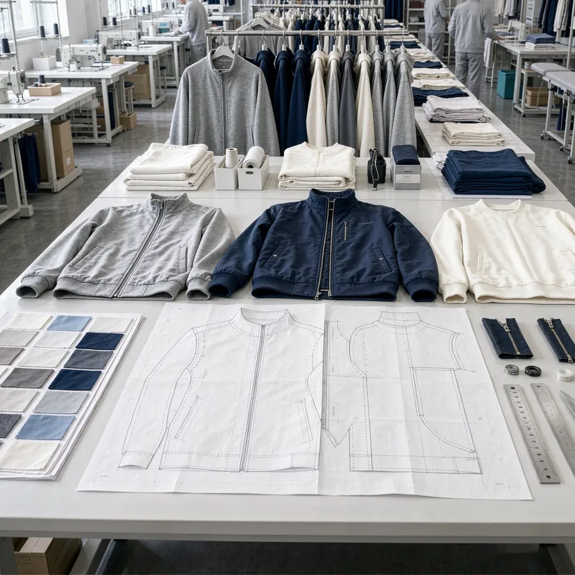 China ODM clothing factory from product development to bulk production