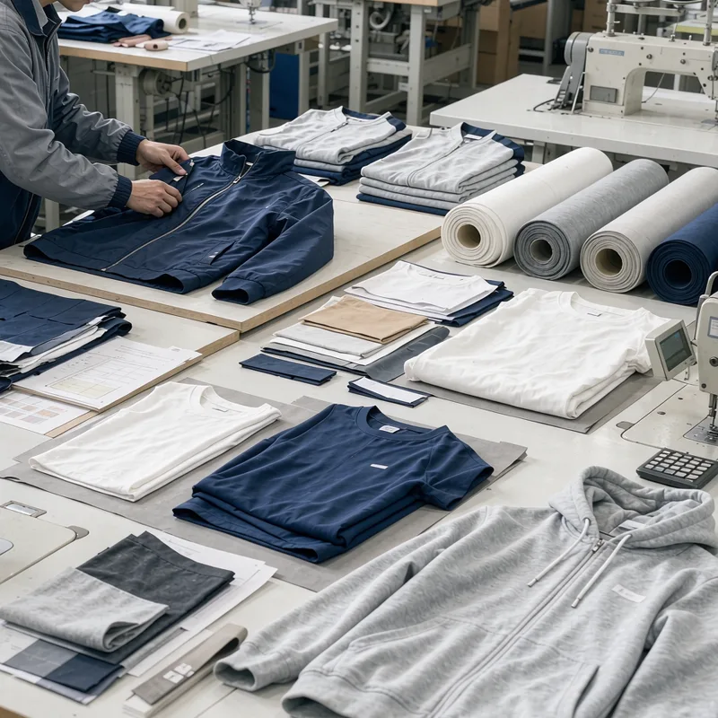 China OEM clothing factory production and quality inspection
