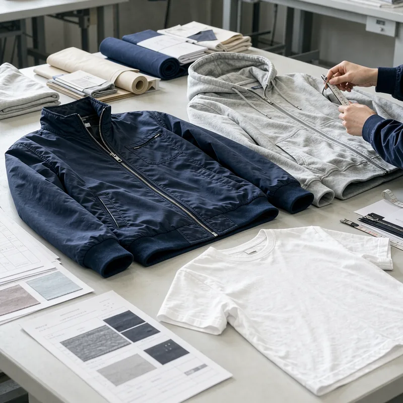 China clothing factory quality control inspection during bulk production