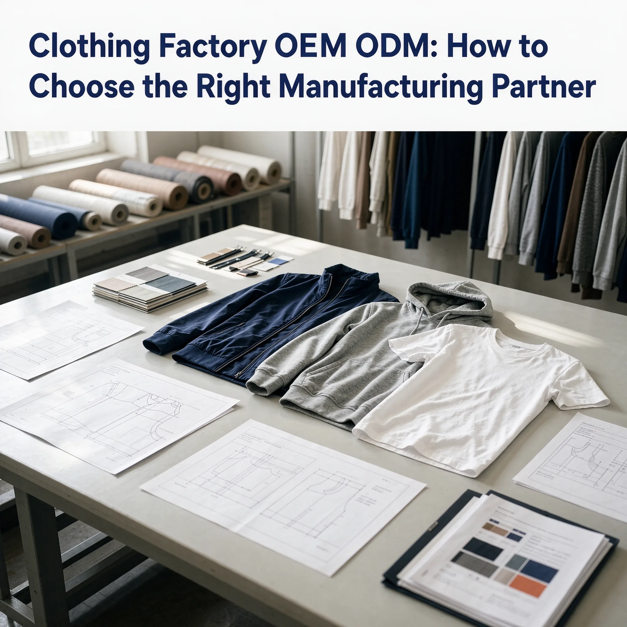clothing factory OEM ODM product development