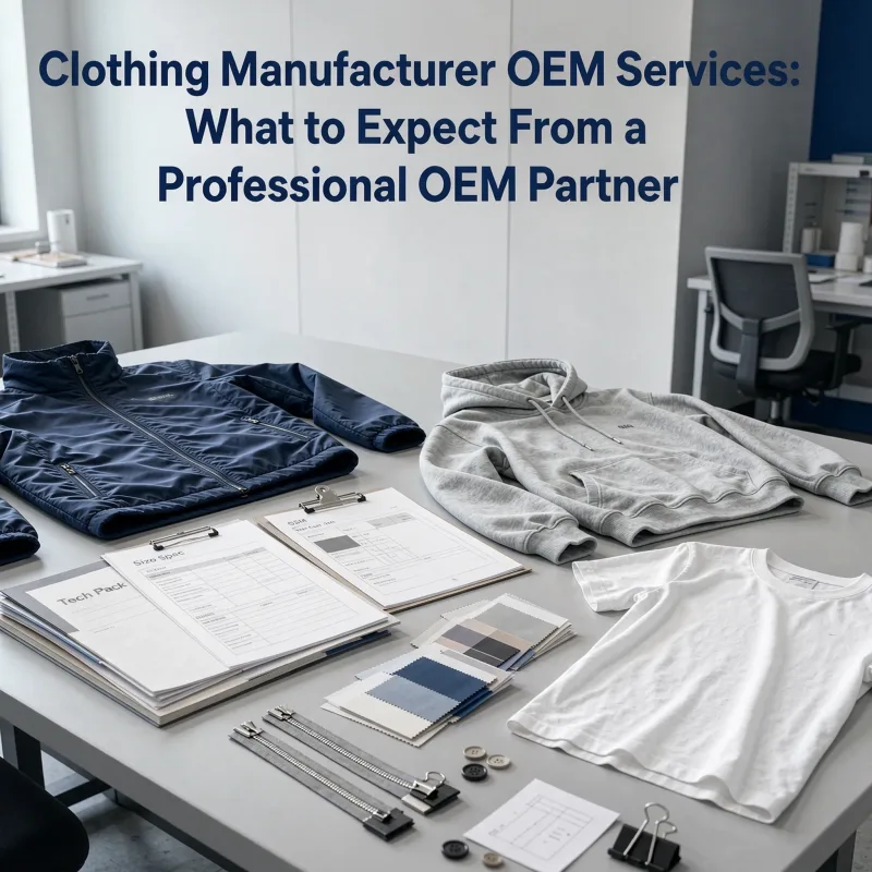 Clothing Manufacturer OEM Services: What to Expect From a Professional OEM Partner