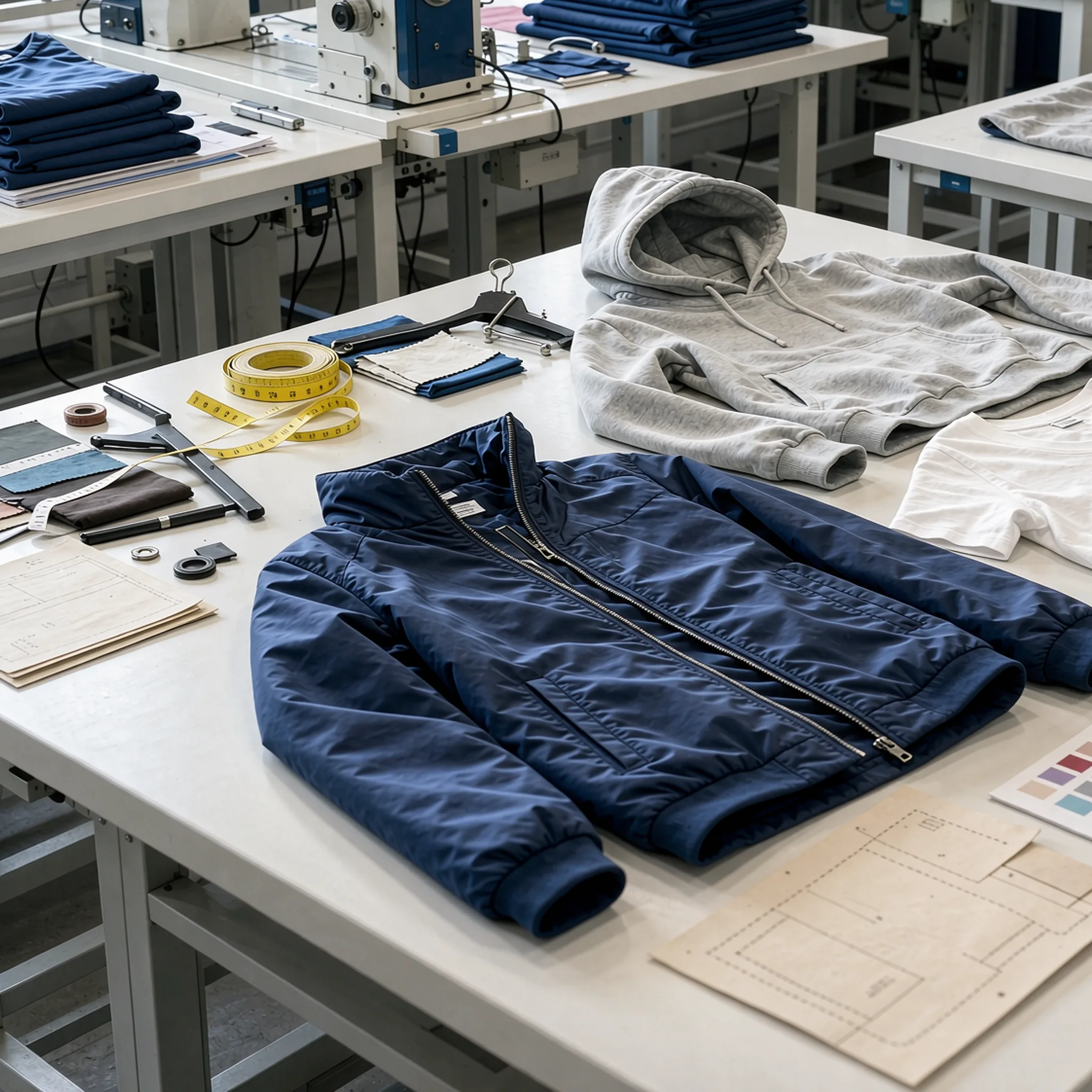 evaluating a professional clothing manufacturer for OEM services