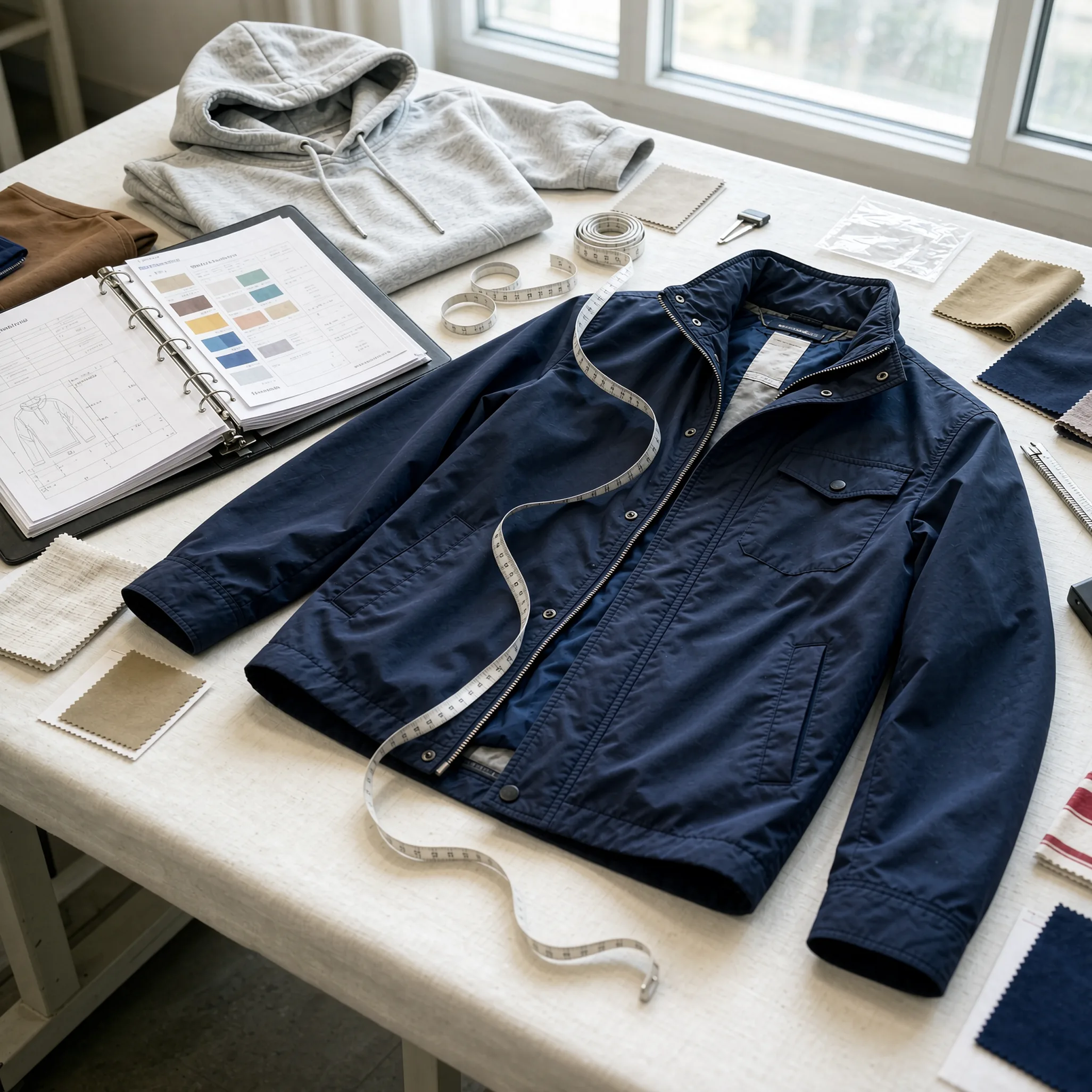 quality control in a clothing OEM factory