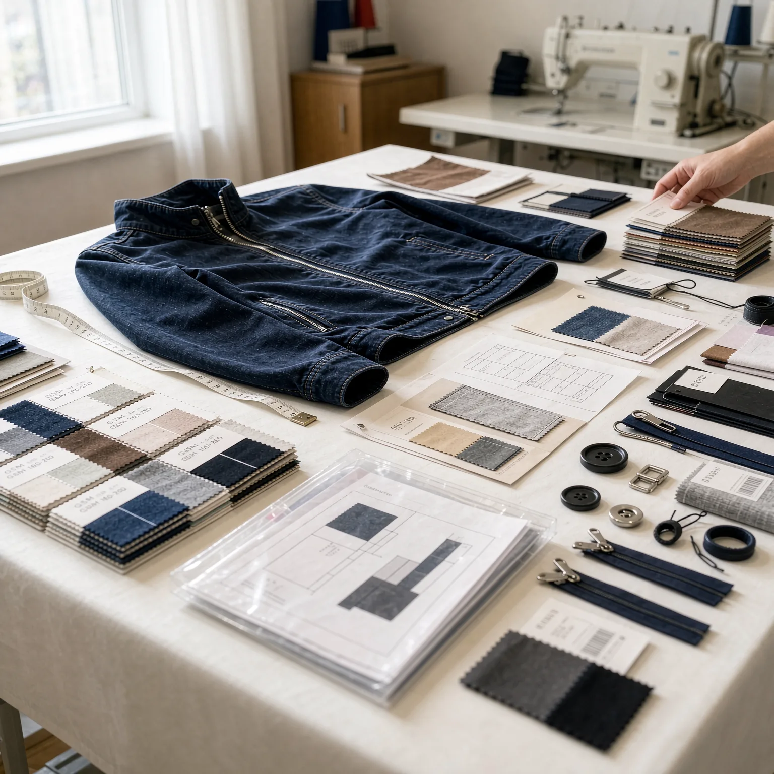 custom apparel OEM fabric sourcing and garment customization