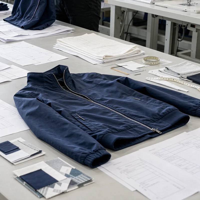 Apparel OEM factory quality control and sample development inspection