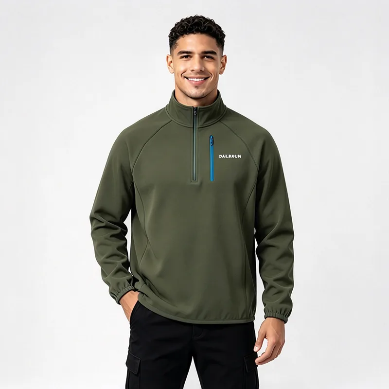 MEN HIGH STRETCH PULLOVER