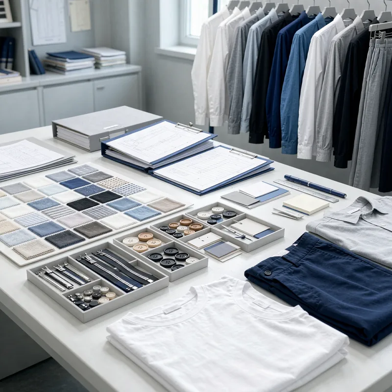 Full package apparel manufacturer providing fabric sourcing and garment development services