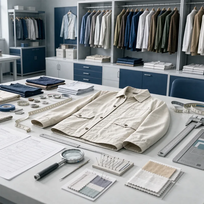 garment factory OEM ODM quality control inspection before production
