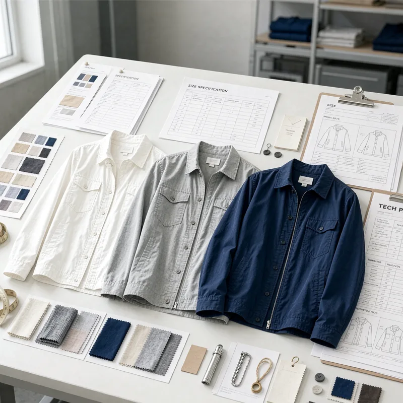 OEM clothing supplier evaluation and production quality comparison